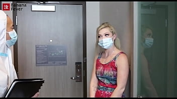 Blonde Slut Fucks The Doctor For The COVID Cure - BananaFever