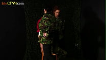 Amateur 3some female domination BJ and HJ by army ladies
